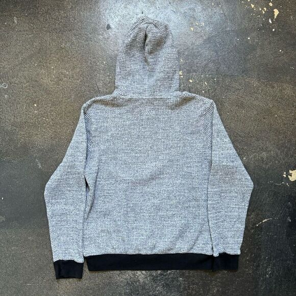 Old Navy Essential Grey Pullover Hoodie Size Large Cotton Blend Knit Style - Picture 4 of 9